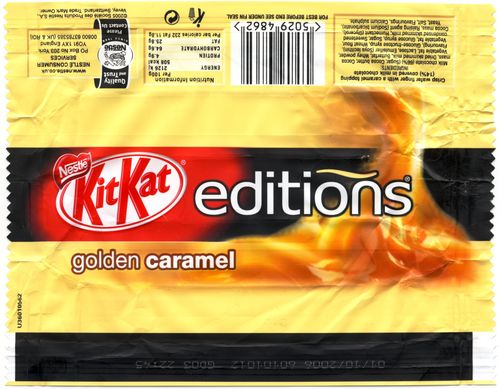 Golden Caramel (Editions) photo by Kev's Snack Reviews